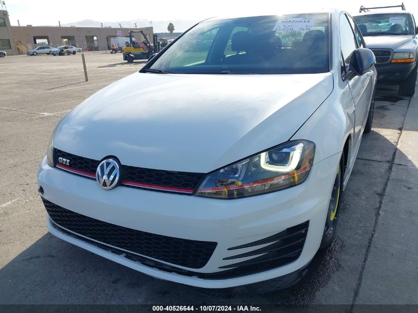 2017 Volkswagen Golf Gti Autobahn 4-Door/S 4-Door/Se 4-Door/Sport 4-Door VIN: 3VW447AUXHM064066 Lot: 40526644