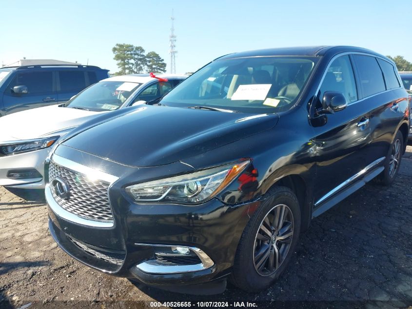 2019 Infiniti Qx60 Luxe/Pure VIN: 5N1DL0MMXKC561082 Lot: 40526655