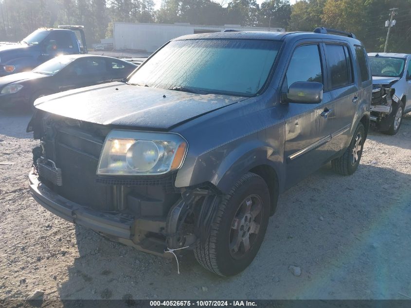 2011 Honda Pilot Touring VIN: 5FNYF3H93BB004411 Lot: 40526675