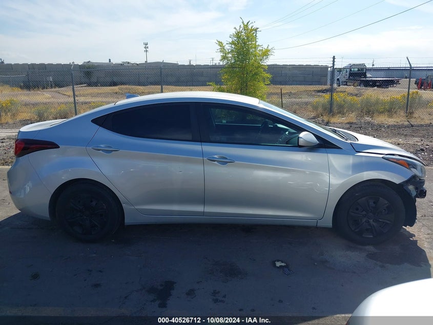 5NPDH4AE4GH759016 2016 Hyundai Elantra Se/Sport/Limited