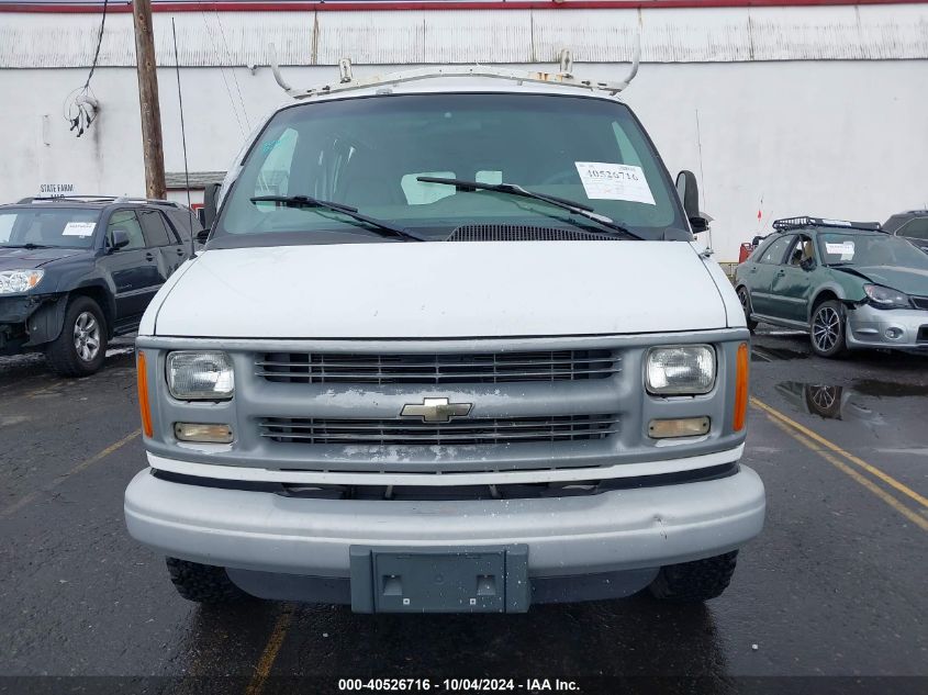 2000 Chevrolet Express VIN: 1GCHG35R1Y1261960 Lot: 40526716