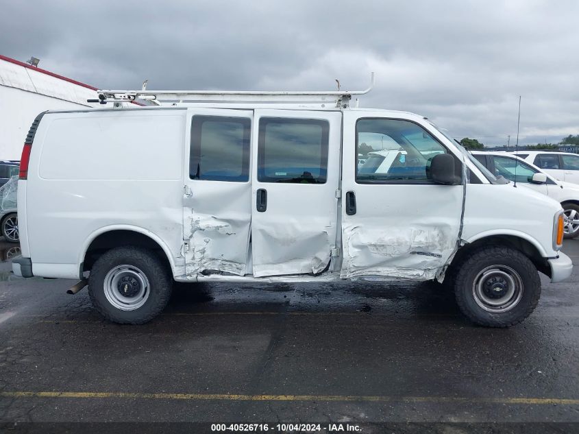 2000 Chevrolet Express VIN: 1GCHG35R1Y1261960 Lot: 40526716