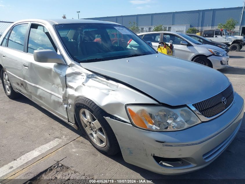 2000 Toyota Avalon Xl/Xls VIN: 4T1BF28B1YU086931 Lot: 40526719