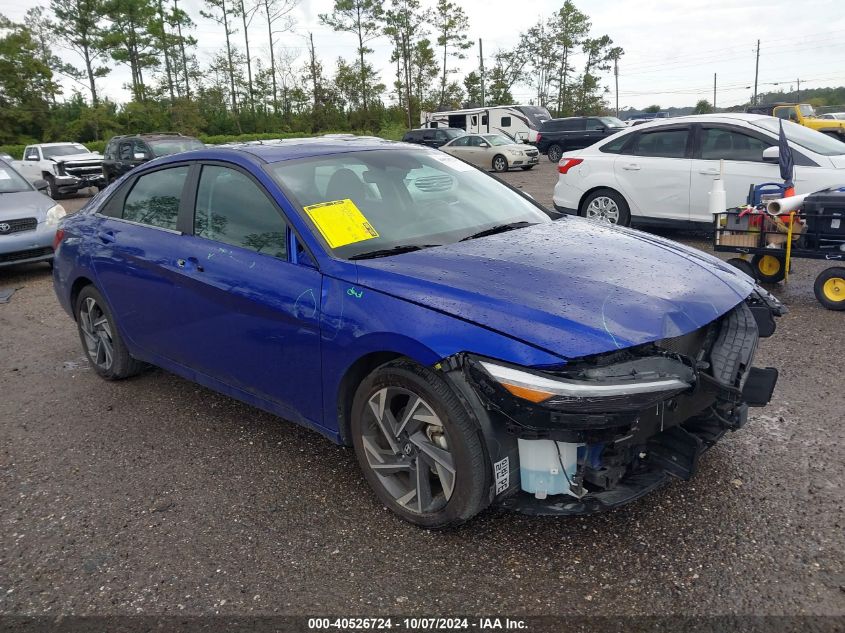 2024 HYUNDAI ELANTRA LIMITED - KMHLP4DG1RU662615