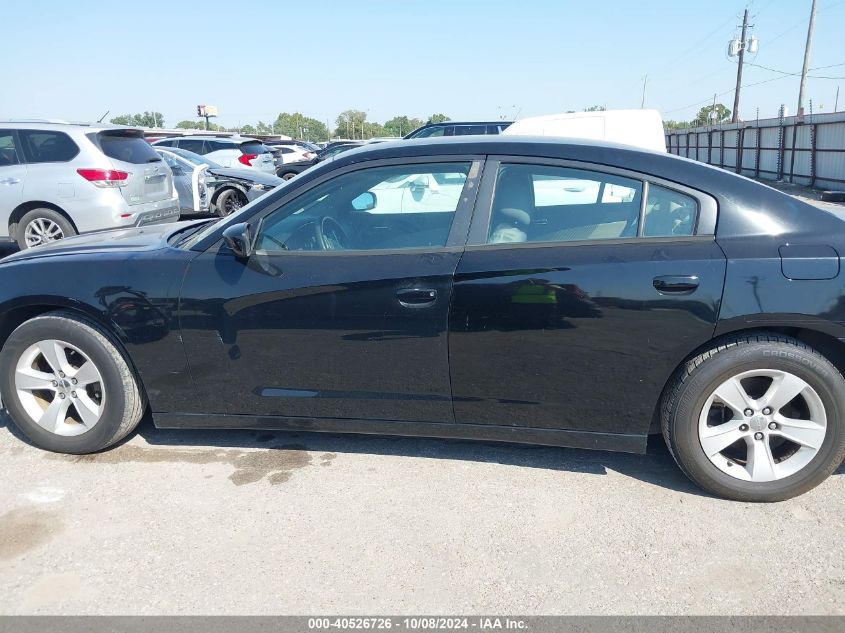 2014 Dodge Charger Se VIN: 2C3CDXBG3EH299897 Lot: 40526726