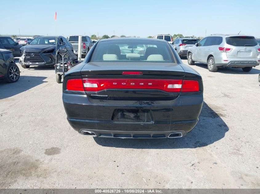2C3CDXBG3EH299897 2014 Dodge Charger Se