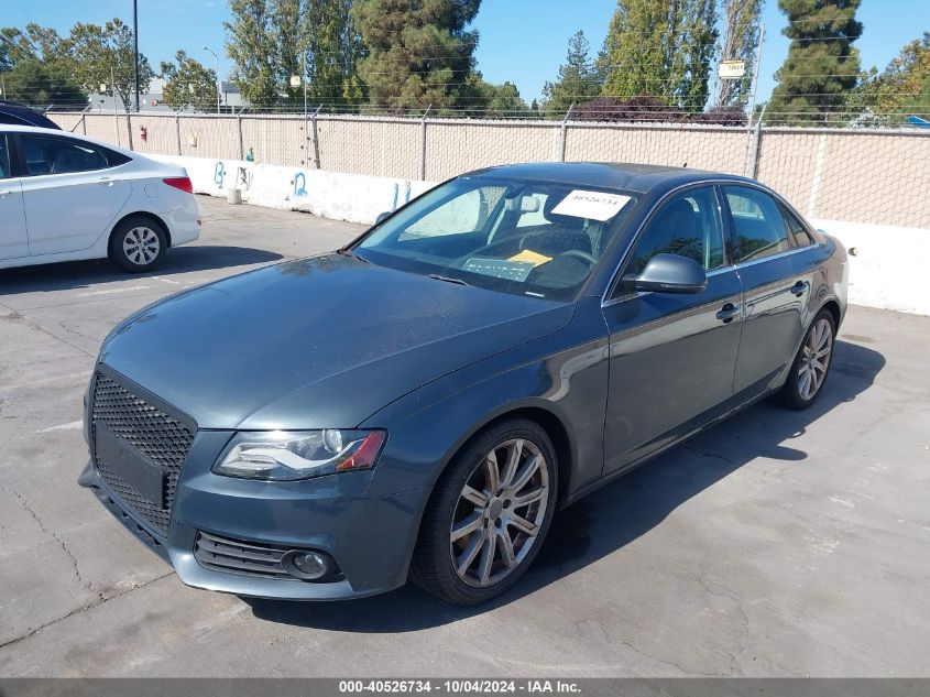 2009 Audi A4 3.2 Premium Plus VIN: WAULK78K19N048660 Lot: 40526734