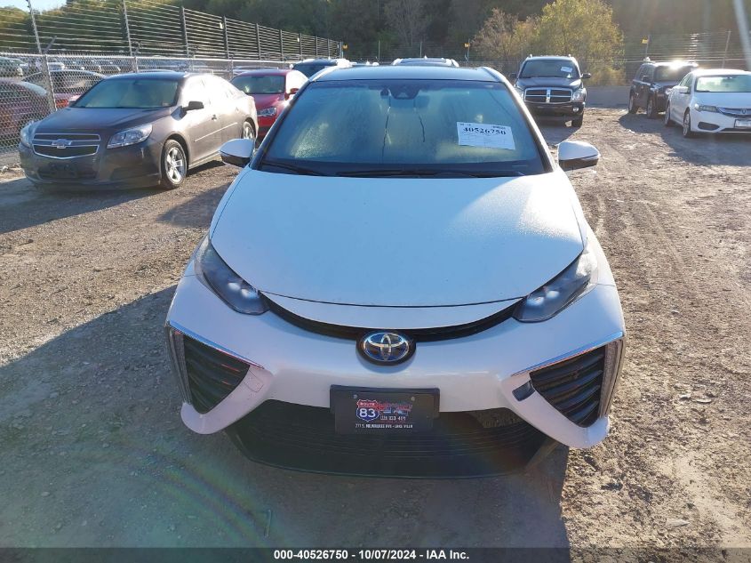 JTDBVRBD4KA007268 2019 Toyota Mirai