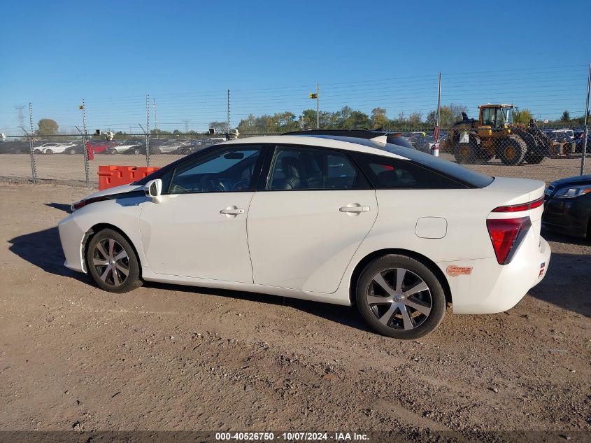 JTDBVRBD4KA007268 2019 Toyota Mirai