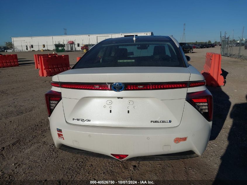 JTDBVRBD4KA007268 2019 Toyota Mirai