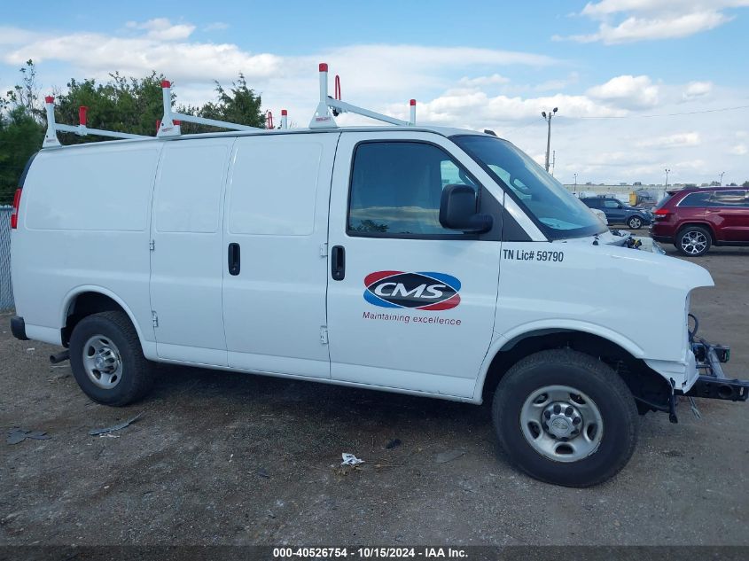 2024 Chevrolet Express Cargo Rwd 2500 Regular Wheelbase Wt VIN: 1GCWGAFP8R1200566 Lot: 40526754