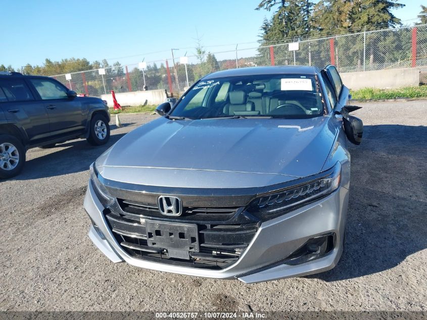 2022 Honda Accord Sport VIN: 1HGCV1F33NA059343 Lot: 40526757