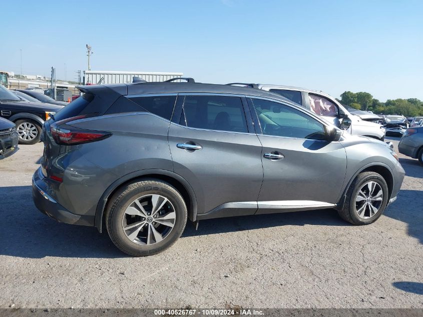 2019 Nissan Murano Sv VIN: 5N1AZ2MJ4KN130843 Lot: 40526767