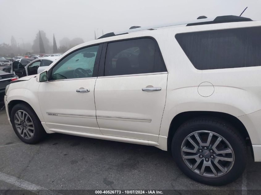 1GKKRTKDXDJ250124 2013 GMC Acadia Denali