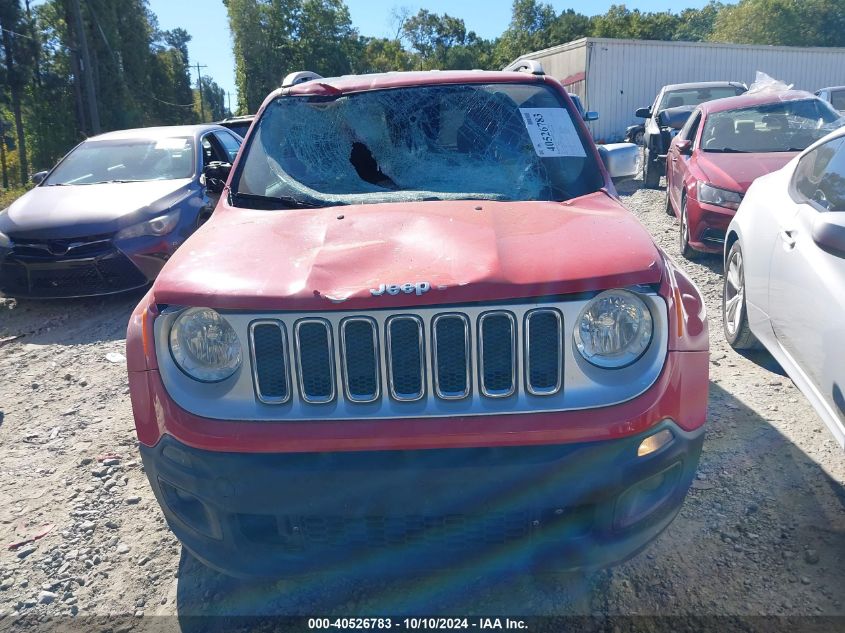 2016 Jeep Renegade Limited VIN: ZACCJADT3GPC84653 Lot: 40526783