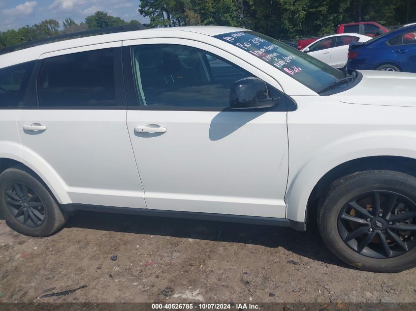 2019 Dodge Journey Se VIN: 3C4PDCBB4KT856474 Lot: 40526785