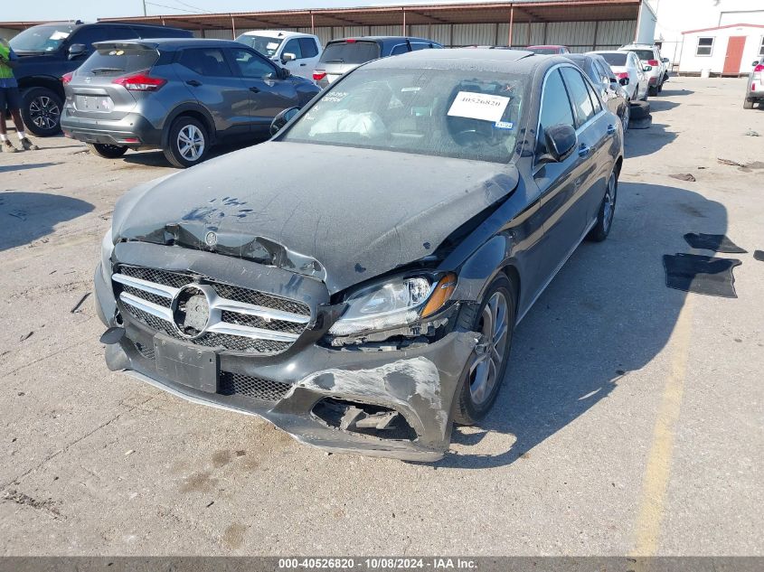 55SWF4JB6JU270688 2018 MERCEDES-BENZ C CLASS - Image 2