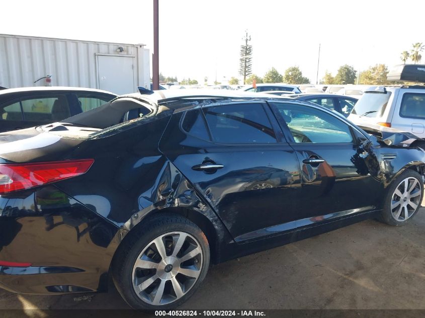 2013 Kia Optima Sx VIN: 5XXGR4A63DG149537 Lot: 40526824