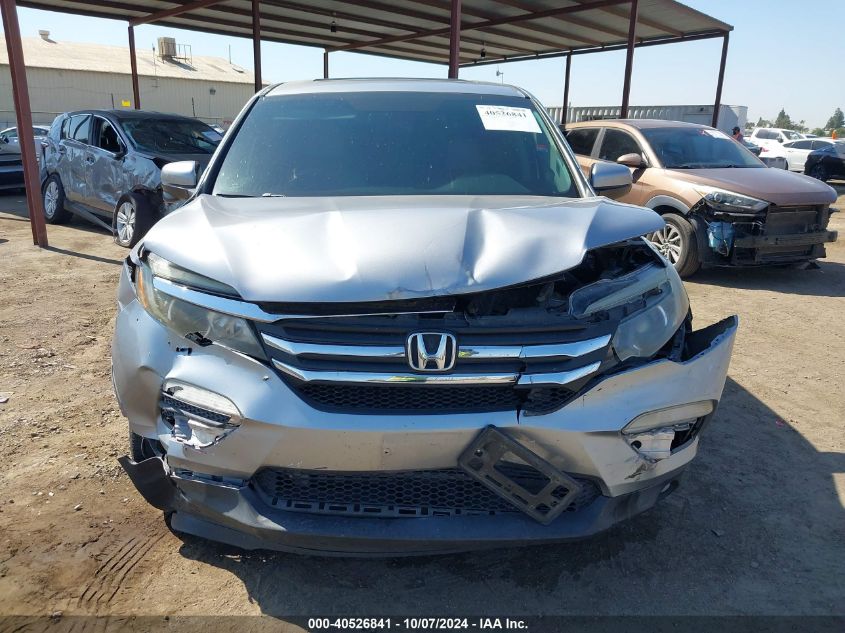 5FNYF6H59HB059100 2017 Honda Pilot Exl