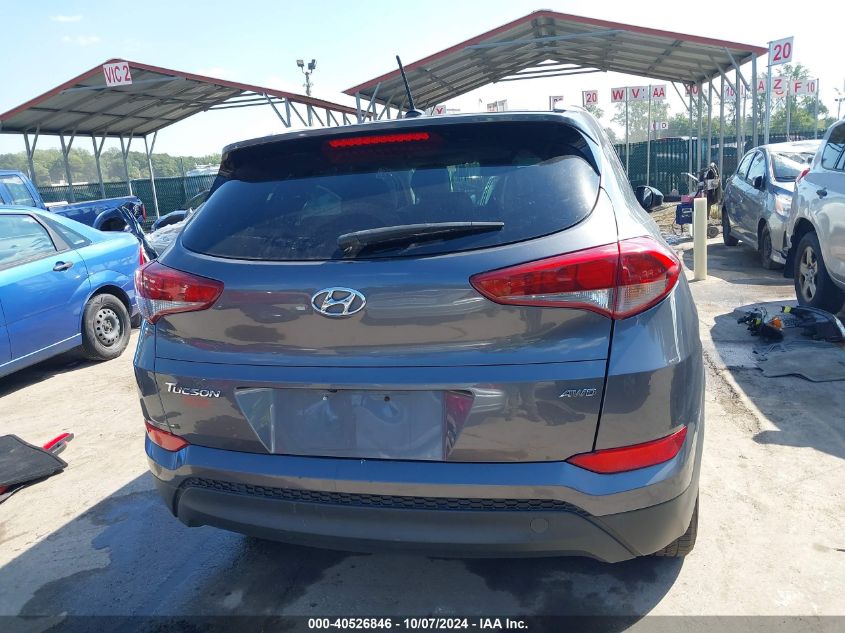 KM8J3CA40GU038924 2016 Hyundai Tucson Se