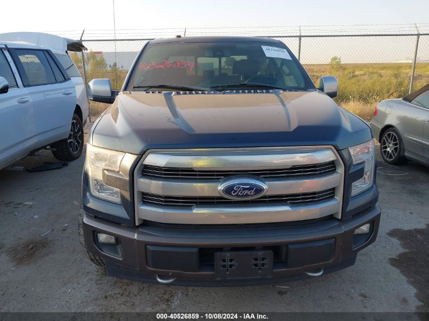 1FTFW1EG7HKE14638 2017 Ford F-150 Lariat