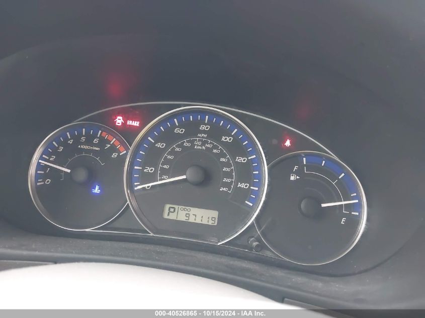 2010 Subaru Forester 2.5X VIN: JF2SH6BC3AH766420 Lot: 40526865