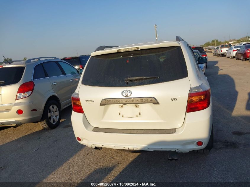 2008 Toyota Highlander Sport VIN: JTEDS43A782032057 Lot: 40526874