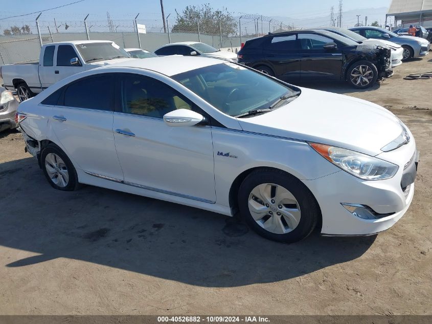 KMHEC4A47FA130927 2015 Hyundai Sonata Hybrid