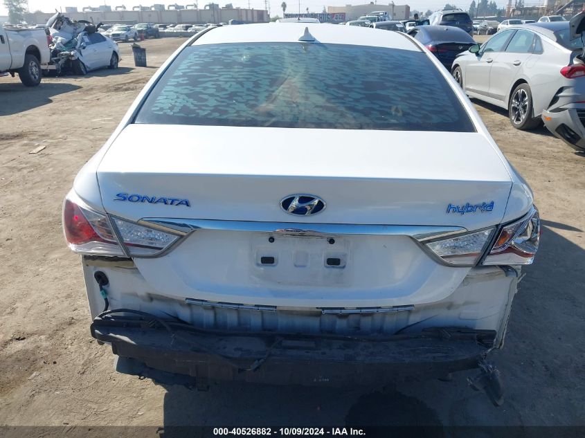 KMHEC4A47FA130927 2015 Hyundai Sonata Hybrid