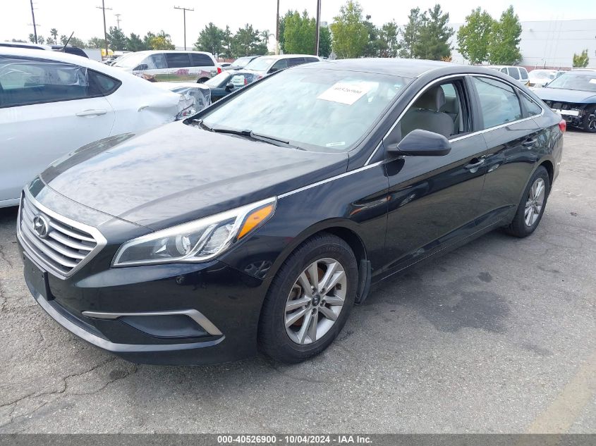 5NPE24AF6GH395471 2016 HYUNDAI SONATA - Image 2