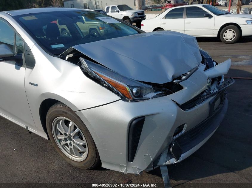 2019 Toyota Prius L Eco VIN: JTDKARFU0K3082818 Lot: 40526902