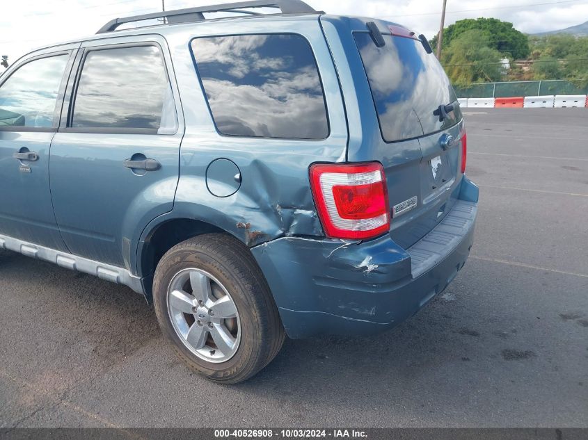 2010 Ford Escape Xlt VIN: 1FMCU0D78AKD20287 Lot: 40526908