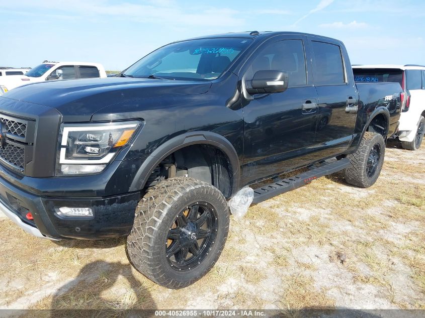 2021 Nissan Titan Sv/Sl/Pro-4X/Platinum Res VIN: 1N6AA1EDXMN506234 Lot: 40526955