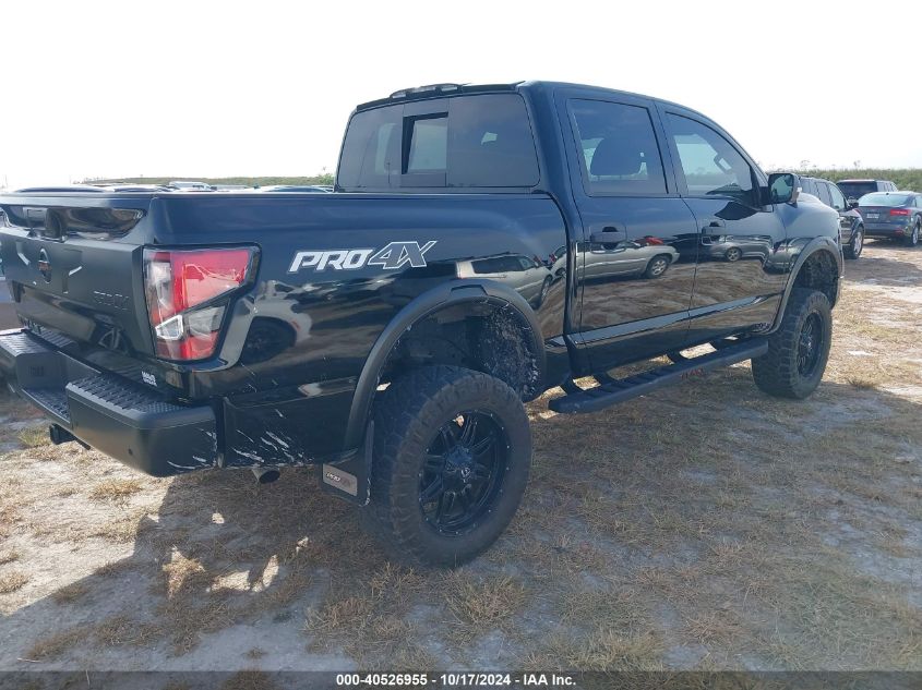 2021 Nissan Titan Sv/Sl/Pro-4X/Platinum Res VIN: 1N6AA1EDXMN506234 Lot: 40526955