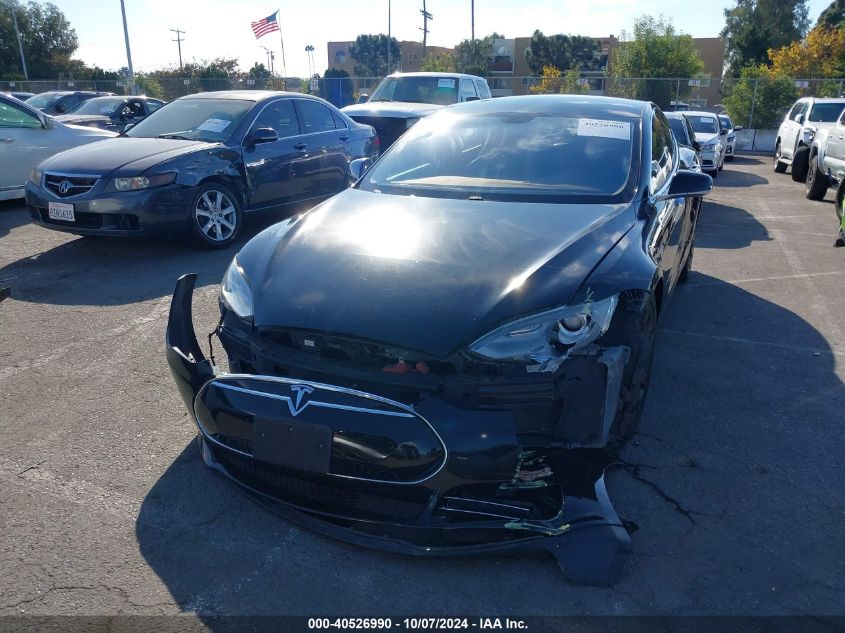 2014 Tesla Model S P85 VIN: 5YJSA1H10EFP46420 Lot: 40526990