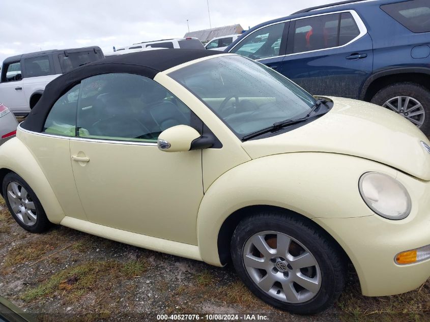 2003 Volkswagen New Beetle Gls 1.8T VIN: 3VWCD21Y03M321715 Lot: 40527076