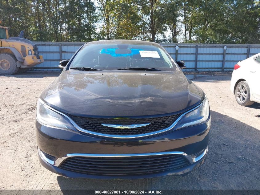 2016 Chrysler 200 Limited VIN: 1C3CCCAB2GN172456 Lot: 40527081