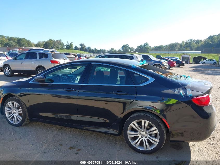 2016 Chrysler 200 Limited VIN: 1C3CCCAB2GN172456 Lot: 40527081