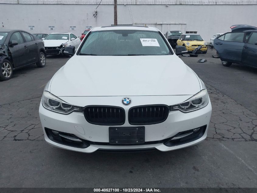 2014 BMW 335I VIN: WBA3A9C51EF478662 Lot: 40527100