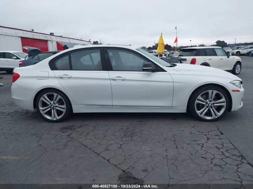 2014 BMW 335I VIN: WBA3A9C51EF478662 Lot: 40527100