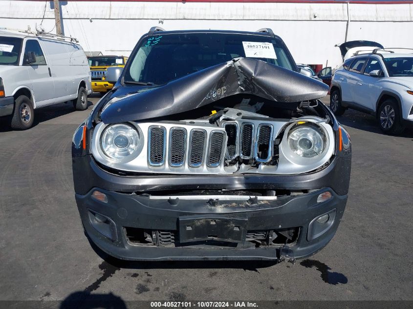 2017 Jeep Renegade Limited 4X4 VIN: ZACCJBDB1HPF48922 Lot: 40527101