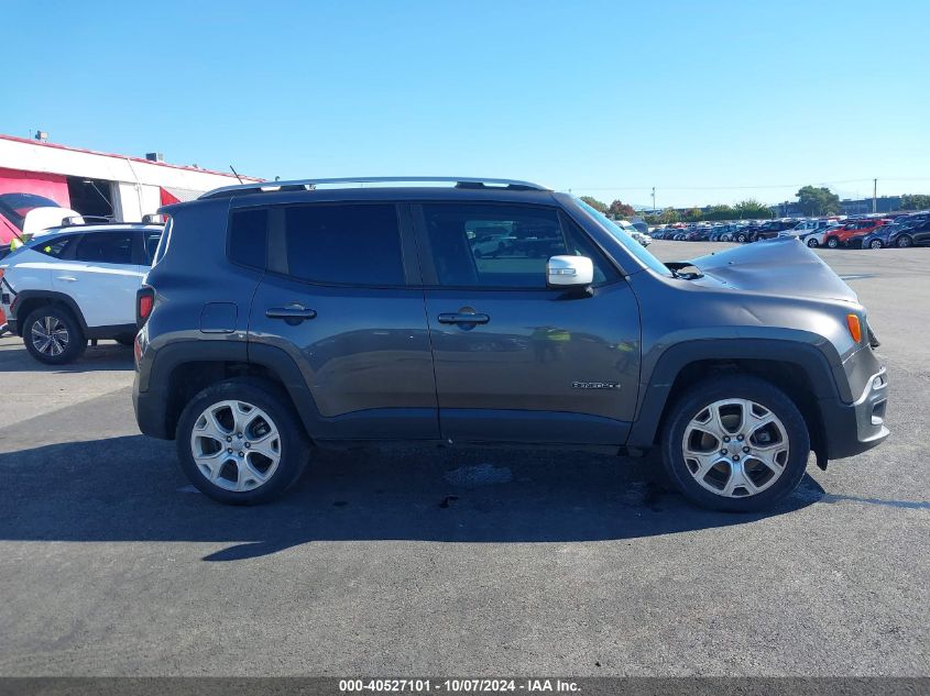 2017 Jeep Renegade Limited 4X4 VIN: ZACCJBDB1HPF48922 Lot: 40527101