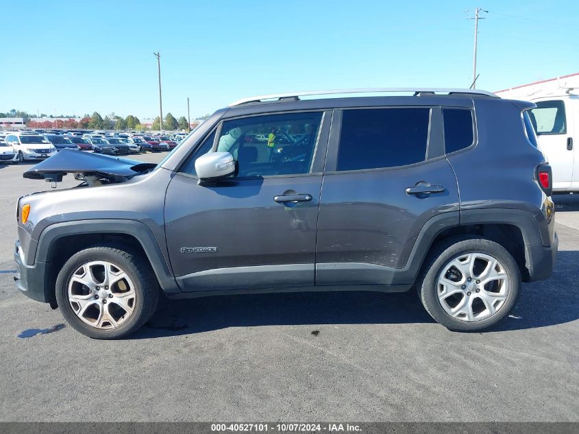 2017 Jeep Renegade Limited 4X4 VIN: ZACCJBDB1HPF48922 Lot: 40527101