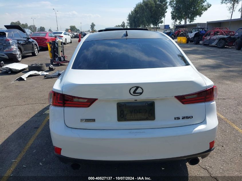 2014 Lexus Is 250 VIN: JTHBF1D29E5034360 Lot: 40527137