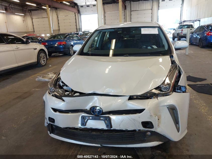 2021 Toyota Prius Le Awd-E VIN: JTDL9MFU1M3028916 Lot: 40527143