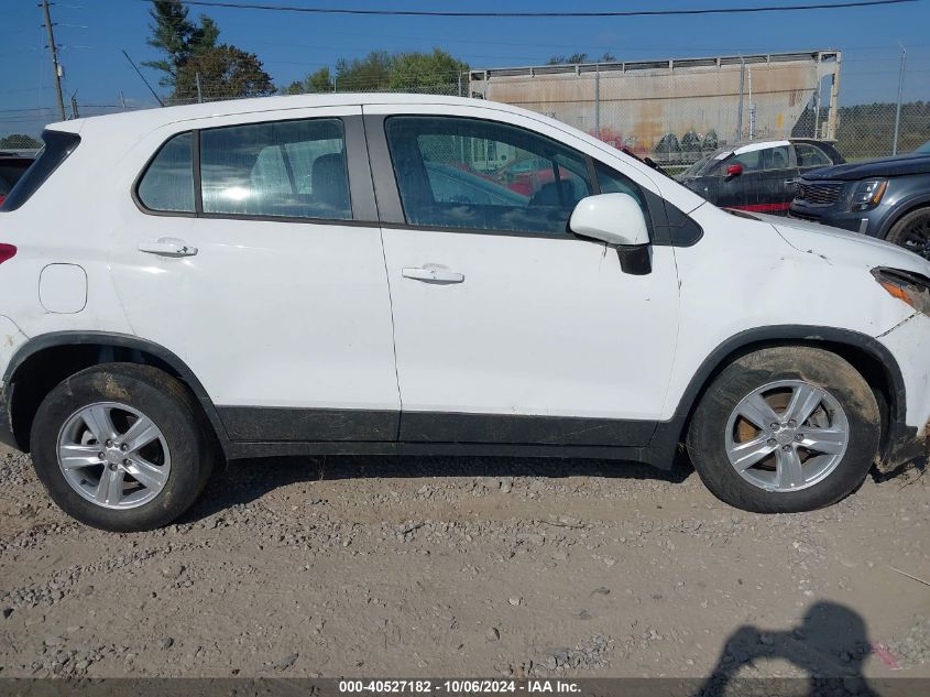 2019 Chevrolet Trax Ls VIN: 3GNCJNSB8KL255305 Lot: 40527182