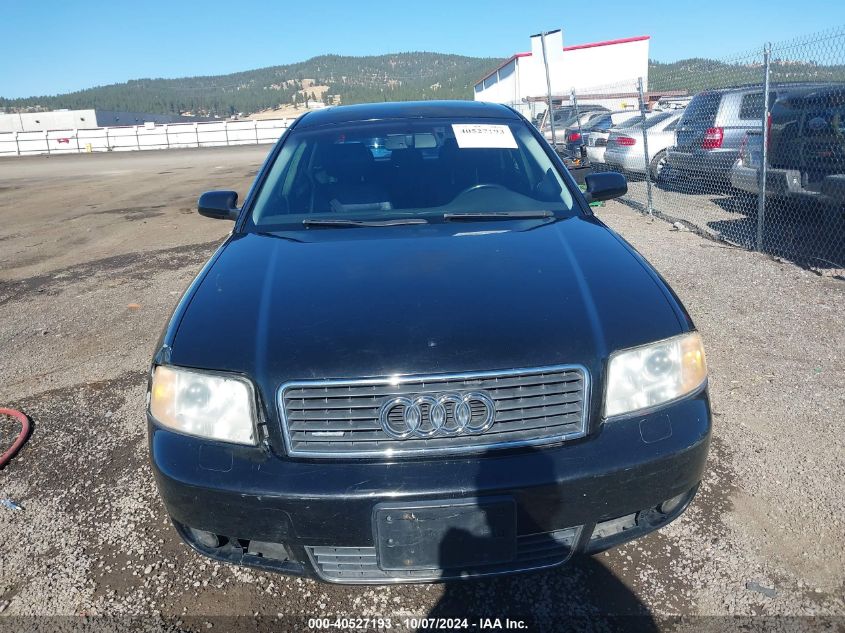 2004 Audi A6 2.7T S-Line VIN: WAUCD64BX4N056100 Lot: 40527193