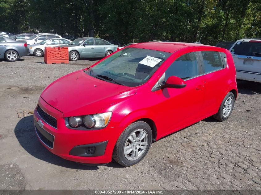 2015 Chevrolet Sonic Lt Auto VIN: 1G1JC6SH3F4117535 Lot: 40527209