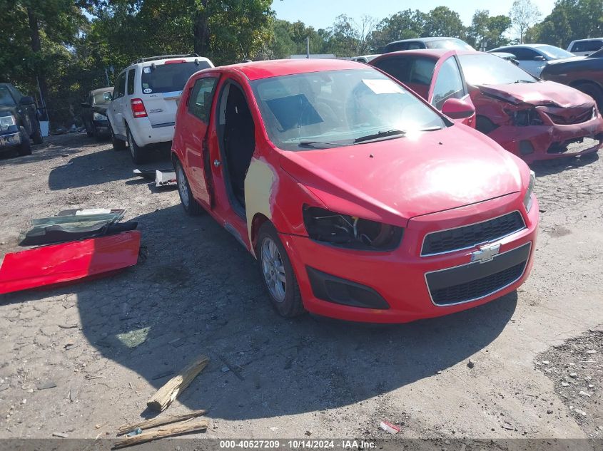 2015 Chevrolet Sonic Lt Auto VIN: 1G1JC6SH3F4117535 Lot: 40527209