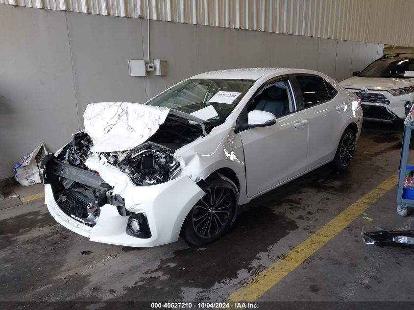 5YFBURHE6FP282225 2015 TOYOTA COROLLA - Image 2